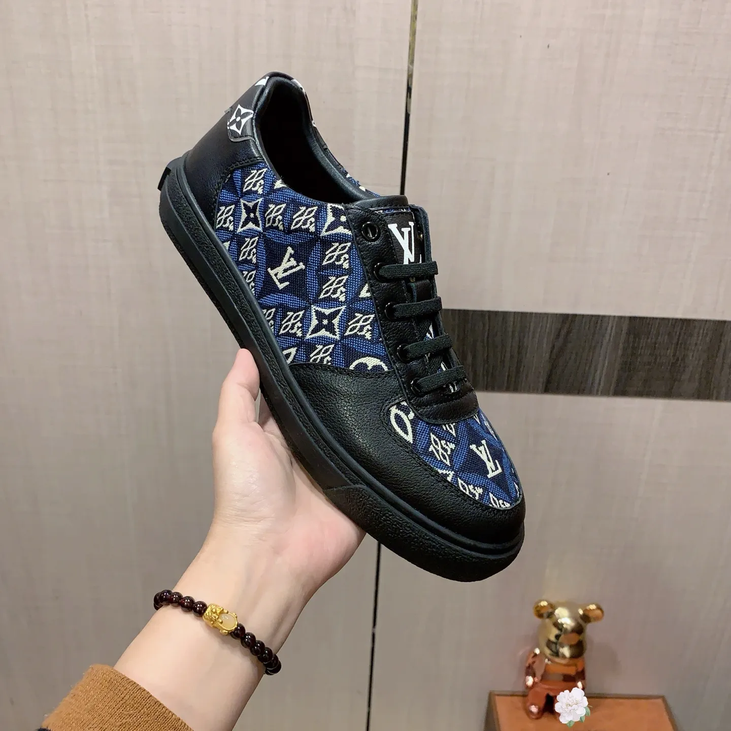 Men's Men's Shoes 💰400💰💰🎩🎩[Lightning][Lightning] "Lv*" Latest•hot style casual shoes, top brand [Seduce] luxury~purchase, top~quality. [Strong] The upper is made of imported breathable fabric with cowhide material ➕ breathable sheepskin feet (•) and fine workmanship. Original stylish and stylish soft rubber wear-resistant and non-slip outsole, light and comfortable on the feet, the real thing looks better when photographed, 0128: code: 38-44, 2️⃣ colors selected